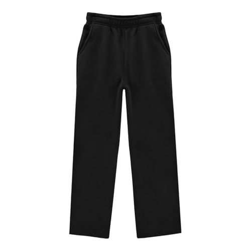 Pantalon large fille en maille douce et extensible pour enfant