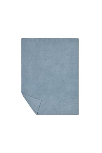 Image of Barefoot Dreams CozyChic Stroller Blanket, Azure, 30 inchx40 inch