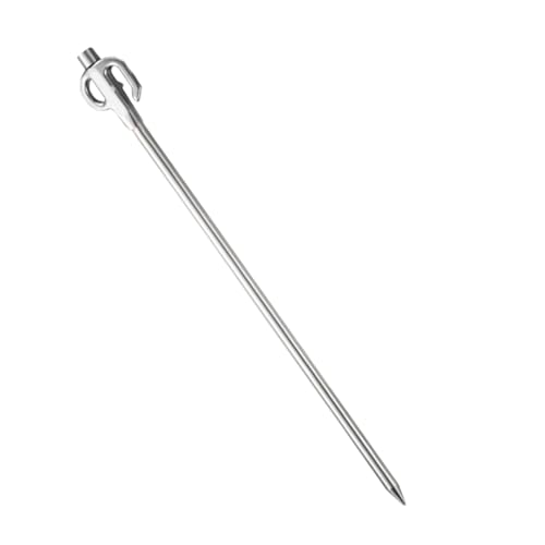 Estacas de camping PRETYZOOM de acero inoxidable para tiendas 2