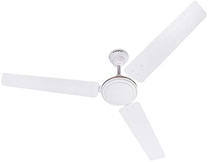 Crompton Sea Sapphira 1200 mm Ultra High Speed 3 Blade Ceiling Fan (Opal White, Pack of 1), (CFSBSEASPH48OPW)