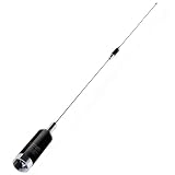 TWAYRDIO 37" Dual Band NMO Antenna, VHF 144MHz and UHF 430MHz High Gain Mobile Radio Antenna for Mot