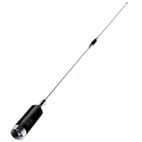 Twayrdio 37" Dual Band Nmo Antenna, Vhf 144Mhz And Uhf 430Mhz High Gain Mobile Radio Antenna For Motorola Kenwood Icom Vertex Blackbox Hyt Hytera Two Way Radios, Requires Nmo Mount #TOP17