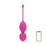 doyouerotic - Palline Vaginali Vibranti Kegel Ovetto Vibrante Controllo App Smart con 9 Vibrazioni Stimolazione Vibratore Punto G Clitoride Impermeabile Silenzioso Ricaricabile USB Sex Toy Coppia