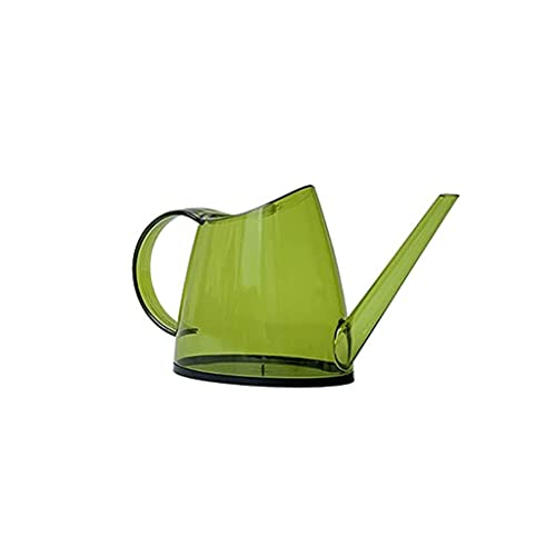 Watering Pot Watering Can for House Bonsai Plants Garden Flower 40oz 1.4L 1/3 Gallon Long Spout Watering Pot for Indoor and Outdoor Plants Practical (Army Green1)