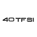 susongxianyinzhengpingbaihuoshanghang Trunk samochodowy 30 35 40 45 50 55 TFSI. Naklejka Logo Tabliczka znamionowa dla Audi Sonda A1 S3 S4 S5 S6 RS8 TTS Q3 B5 B6 B8 B9 A6 A4 Akcesoria