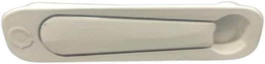 Zinc UPVC Sliding Window Pop Up Handle (White, Pack of 1)