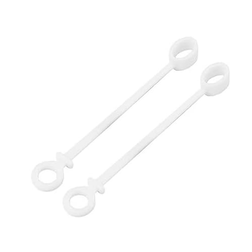 Qsvbeeqj 2PCS Charging Adapter Keeper Holder for Pad Pencil Tablets Pen Cap Connector Anti Loss Silicone Cord 9.5cm Micro USB and USB C Charging Adapters