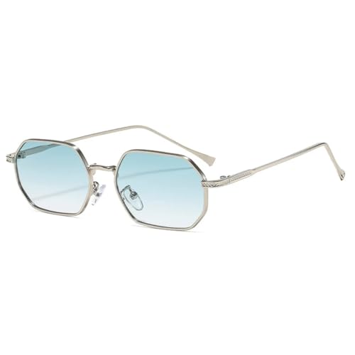 Lunettes de soleil vintage métal pour éviter la fatigue visuelle avec style