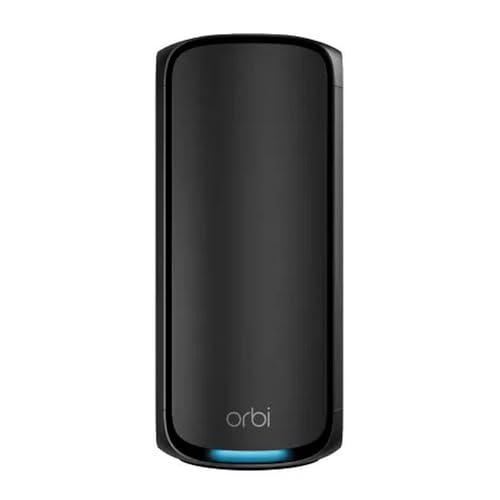 Orbi WiFi 7 Quad-band (RBE971SB), WiFi Mesh Router, Copertura fino a 220 m2, 200 dispositivi, Porta Internet 10 Gig, BE27000 802.11be (fino a 27 Gbps) - Powerline