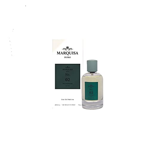 Marquisa Dubai No.2 Eau De Parfume Spray For Men, 3.4 Ounce