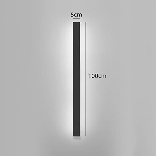 Applique extérieure imperméable longue LED 6000K avec diffuseur acrylique - 5
