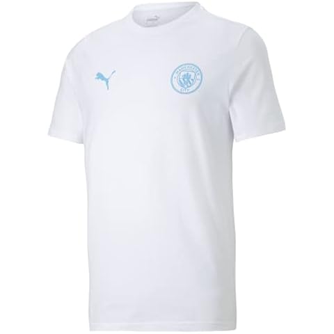 PUMA Manchester City Kids T-Shirt - White Cover