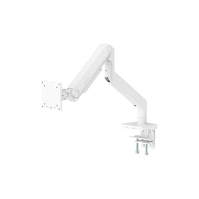 MSI MAG MT201W - Premium Heavy Duty Single Monitor Stand Arm, Supports 17-49" and 44 lbs, VESA Compatible, Adjustable Spring Assisted Mount, Clamp & Grommet, Quick Release Plate - Black