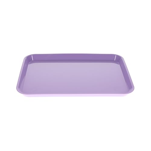 House Brand Dentistry 108135 HSB Set-up Tray Flat #B Ritter Mauve Plastic 13-3/8