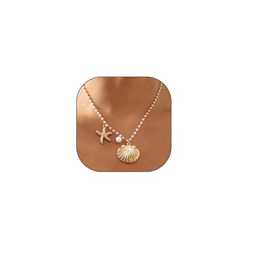 Navirix Gold Shell Necklace