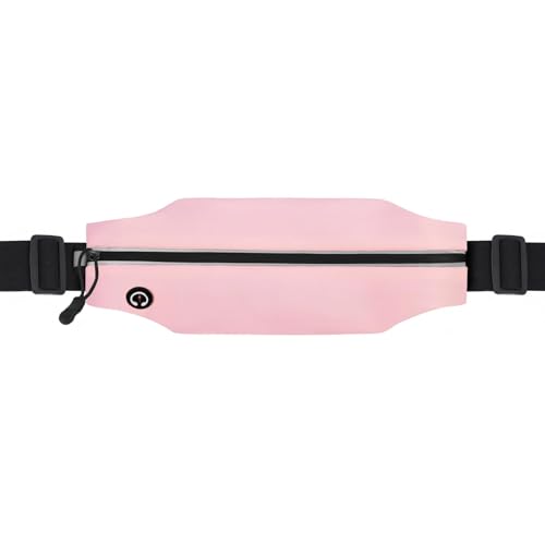 Image of Running Belt Fanny Pack Men and Women Slim Running Bag Money Belt | Lightweight,Waterproof Soft Material,Adjustable Elasticated Belt,Reflective Strip,Running Essentials,Best Gifts