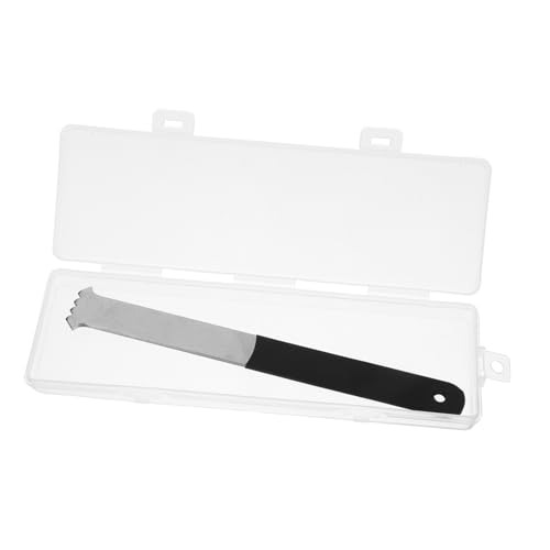 Vaguelly Pflasterstein Entferner mit Mikrozahn Robuster Gartenboden Extractor und Mehrzweck Werkzeug für Präzise Fugenreinigung für Enge Bereiche und Pflasterarbeiten