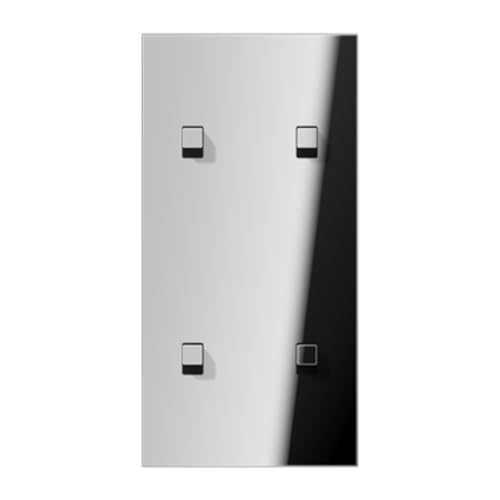 Plaque verticale JUNG GCR12-25E22 pour harmoniser vos interrupteurs multiples