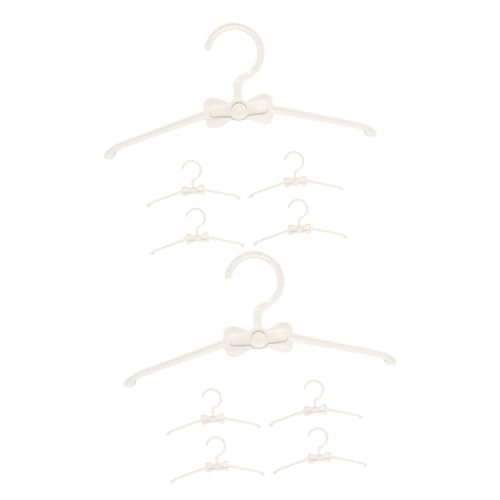 Amosfun 2 Juegos Colgador De Puerta Perchas De Terciopelo Perchas De para Armario Perchas De Clip Perchas para Ropa De Mascotas Perchas para Ropa De El Plastico 5 Piezas * 2