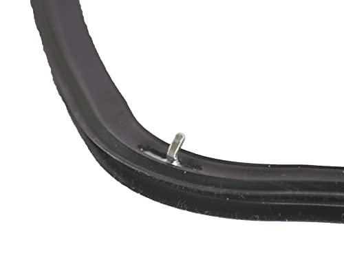 LAZER ELECTRICS Main Oven Rubber Door Seal for Indesit Cookers (4 Sides, 4 Clips, Replaces C00081579)