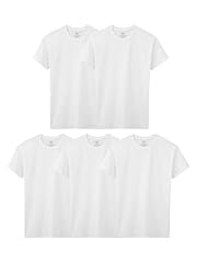 T Shirt - Boys - 5 Pack - White