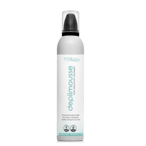 Sesiomworld Tratamiento Post-Depilación Depilmousse con Extracto Hamamelis, 300 ml 1 Unidad 350 g