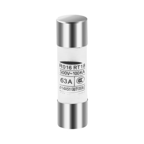 Fusible R015 RT18 résistant 10x38 63A pour éviter les pannes de tableaux électriques