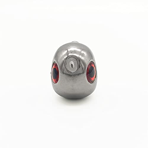 オルルド釣具 タングステン タイラバ用ヘッド 「タングルドシンカー」 未塗装 シルバー(赤目(単品)/ 120g)qb100208b05n0 3枚目