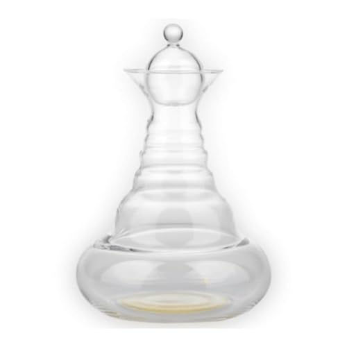Carafe Golden Alladin 1.3l by Nature's Design, Tranparent, Gold, 28 cm