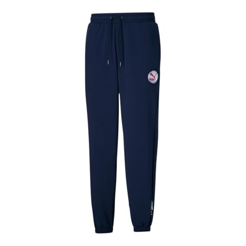 PUMA Mens Classics Now & Then Sweatpants Casual Pockets - Blue - Size XXL