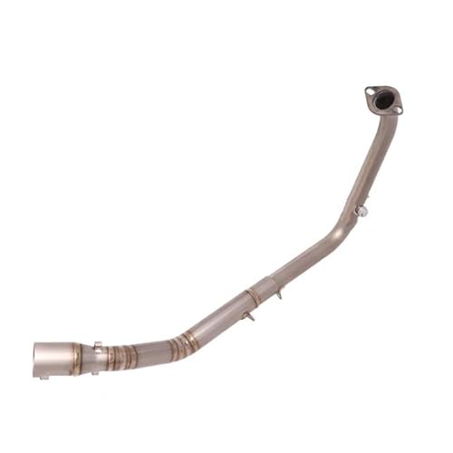 Moto silencieux d'échappement argent pour YZF R15 V3 V4 et R125 2020-2022