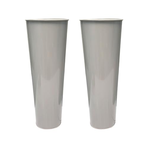 Vases en métal pour centres de table stables qui ne basculent pas