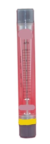 Débitmètre gaz air LZM-15G tube de mesure flux gazeux raccord ABS 1/2 NPT