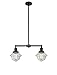 Innovations Lighting 209-BK-G532-LED Small Oxford 2 Light Chandelier Part of The Franklin Restoration Collection
