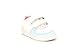 Geox Baby-Mädchen B ECLYPER Girl A Sneaker, White/Aqua, 24 EU