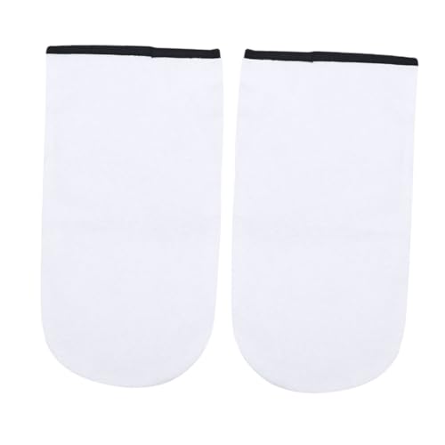 FOYTOKI 2 Pairs Paraffin Wax Mitts for Hand Spa Insulated Mitt Covers Cotton Polyester Liner Paraffin Wax