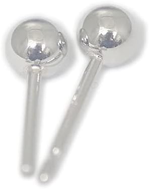 Amazon プラチナ Pt900 セカンドピアス ボール 4mm 軸太 日本製 地金 ニッケルフリー 軸太ポスト0 9mm ファースト ピアスの次に 肌に密着しない ピアス 通販