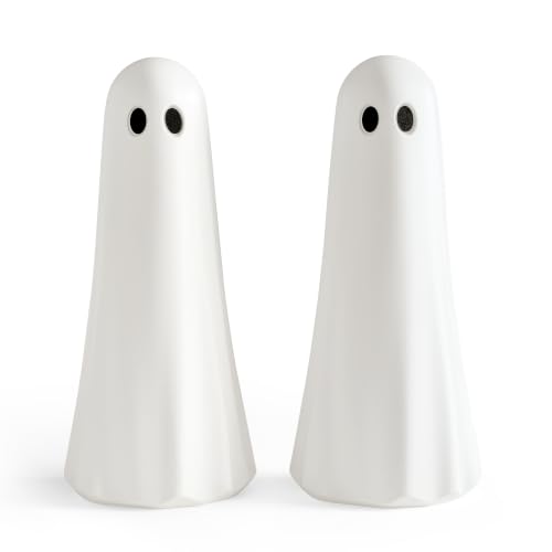 Step2 Boo Buddy Halloween Ghost Statue, White, 40 in, 2 Pack | 40 in Tall, UV and Weather-Resistant Resin, No Assembly Required, Optional Sand-Fillable Base - image 1