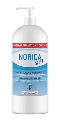 Norica Gel Detergente Igienizzante 70% Alcool 1000 Ml