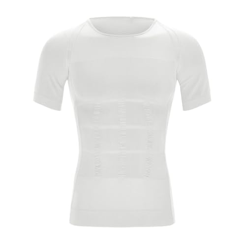 Men's Shapewear T-Shirt Short Sleeve Compression Top for a Slimmer Appearance and Enhanced Comfort2