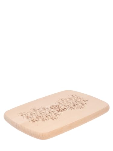 FC Bayern München I Brotzeitbrett Signature 2024-25 I Beige I 22 x 15 x 2 cm