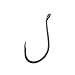 Gamakatsu 5015475 Octopus NS Hook44; Black - Size 2-25 Per Pack