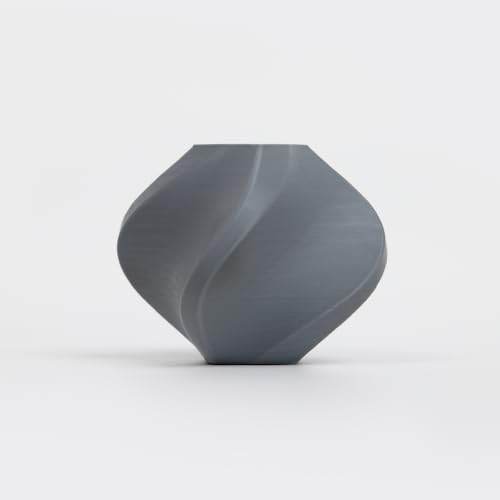 R3D Filamento 3D Pla Da 1,75 Mm, 0-370 Mm/S, Stampa Ad Alta Velocità, Precisione Dimensionale +/- 0,02 Mm, Bobina Di Plastica Trasparente Da 1 Kg, Filamento Per Stampa 3D(Grigio) - 2