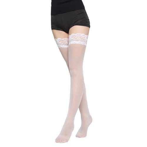 1 Pair Of Women's Anti-slip Lace Long Stockings, Ultra-thin Knee-high Stockings, thigh-high Socks3