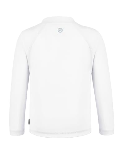Image of Toddler Boys Swim Shirts Rash Guard Long Sleeve UPF 50+ Sun Protection