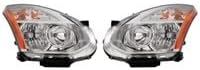 #US Replacement Part for NEW PAIR OF HEADLIGHT FIT For Nissan ROGUE S SPORT 2.5L 2009 26010JM70A 26060JM70A #lightoto10084