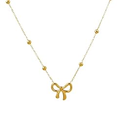 Bow Necklace