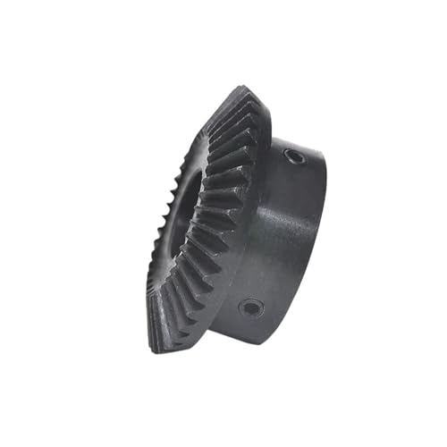 Bevel Gear Pinion Hardware Mechanical 1pcs 1:2 Bevel Gear with Keyway 1.5M 40T Steel Transmission 90 Degrees Bore 10-15/10-20mm(20mm Keyway 6x2.8mm)