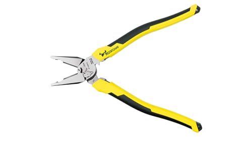 Tsunoda Alicate de energia elétrica PP-200ATG, 7,9 polegadas (200 mm), com função de crimpagem