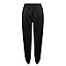 ADHOWBEW Low Rise Sweatpants, Womens Joggers with Pockets Fall Pants Casual Workout Comfy Elastic Waisted Low Rise Relaxed Fit Fashion Jogger Sweatpants Women Track Pants Women(Black,Small)